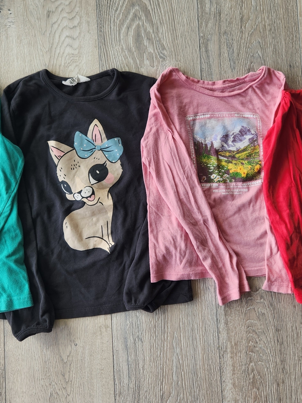 Long-Sleeve Graphic Tee Bundle Fpr 8yo